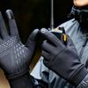 Winter Waterproof Gloves Touch Screen Warm Gloves Non Slip Full Finger Insulated Glove for Cycling Mountaineering Gray XL