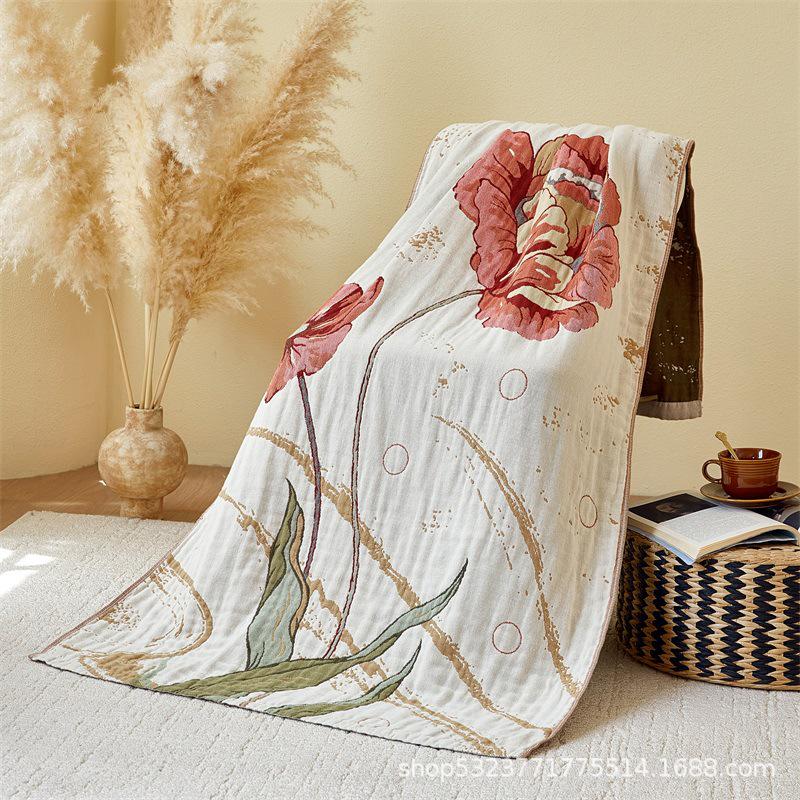 2025 Pure Cotton Thickened Bath Towel - Absorbent, Quick-Drying, Shed-Free, Large Size