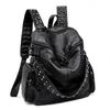Dual-shoulder Bag, Backpack, Large Capacity, Multiple Pockets, Soft Bag, Trendy Travel Backpack
