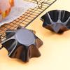 Tortilla Pan Set Tortilla Shell Pans Nonstick Carbon Steel Taco Salad Bowl Makers Flower-shaped Cake Mold