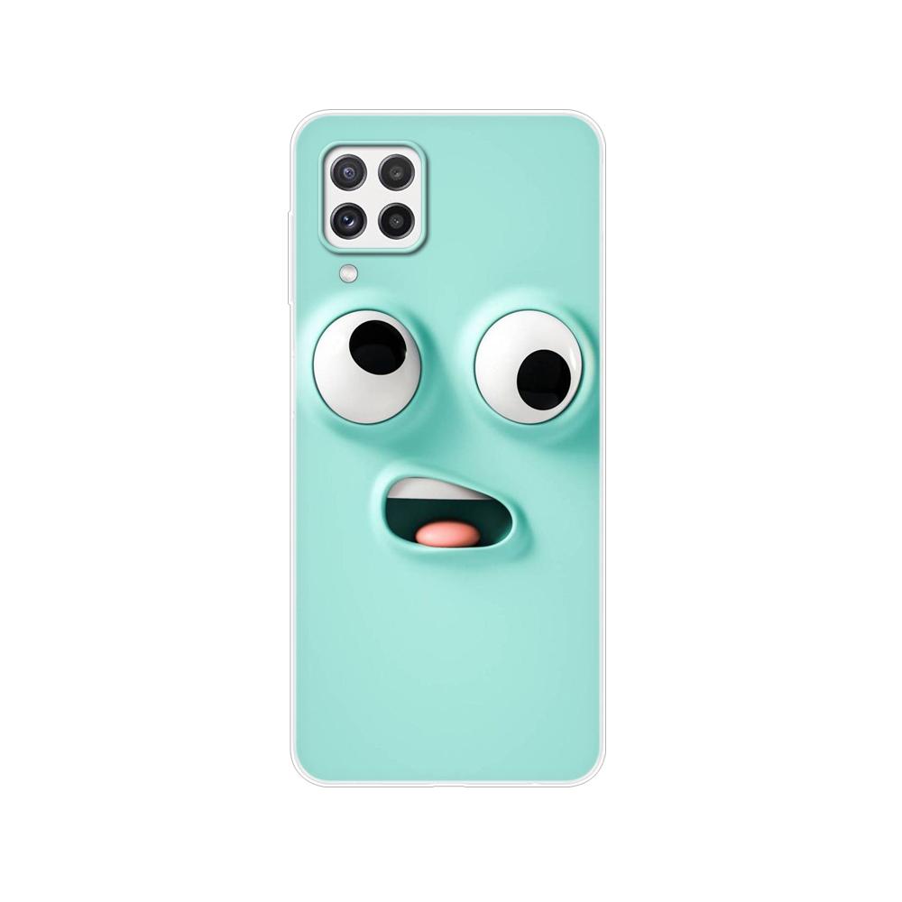 Do Samsung A22 etui tylna obudowa telefonu do Samsung Galaxy A22 A22S 5G 4G GalaxyA22 A 22 zderzak miękkie etui silikonowe Tpu Funda Bag