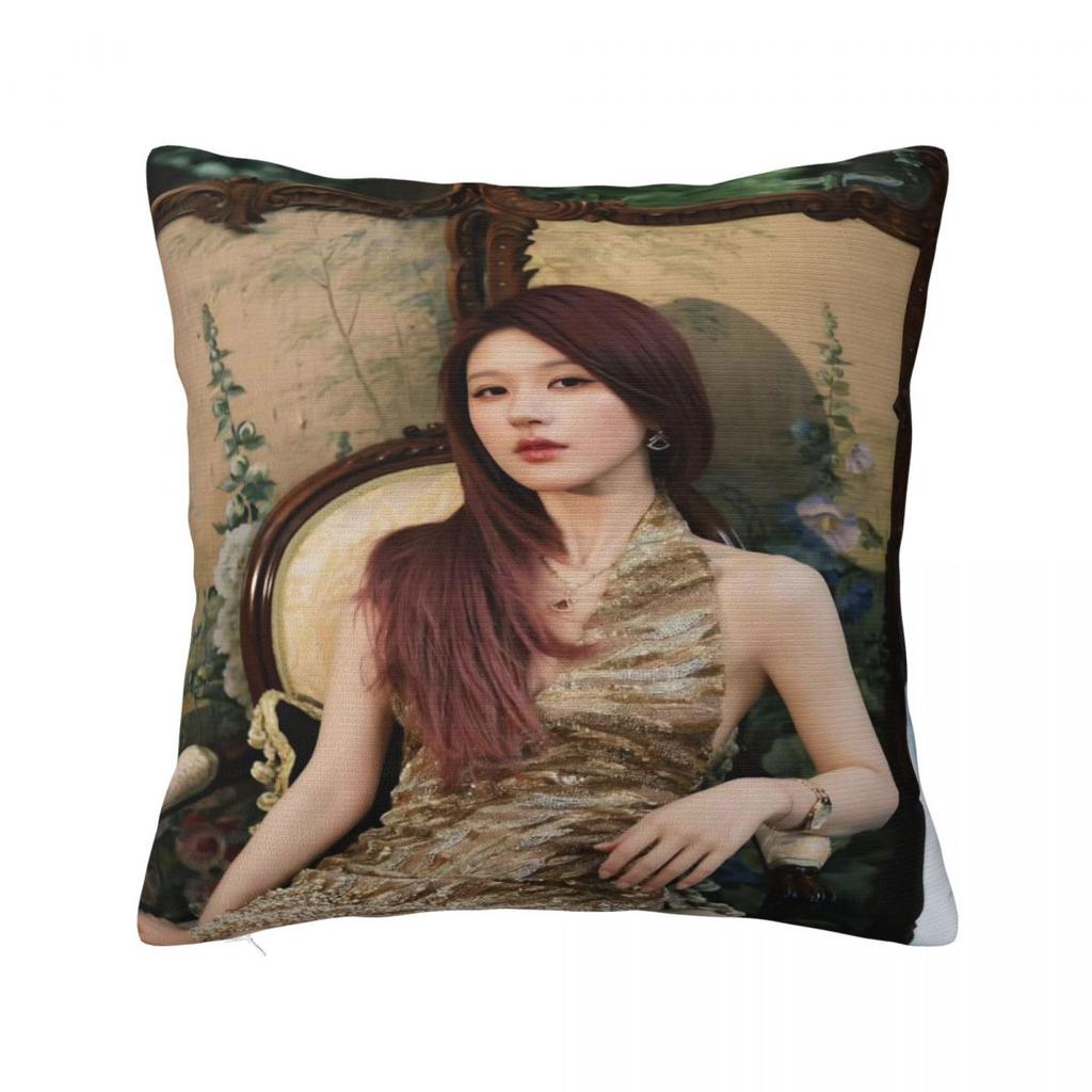 Pillow Cover Zhao Lusi Printed Cushion Cover Rosy Funny Pillow Case For Office Car Home Decorative Pillowcases