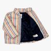 Mini Rodini Kids Jacket Clover Emb Stripe Citypuffer 2571013500