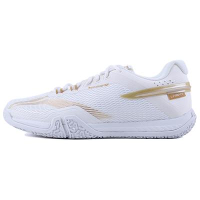Li Ning Saga LITE Rubber Slijtvast En Lichtgewicht Lage top Badminton Schoenen Unisex AYTT031-6