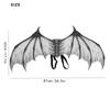 Halloween Wing Folding Party Costume Prop Cosplay Accessory for Children Kid Gift