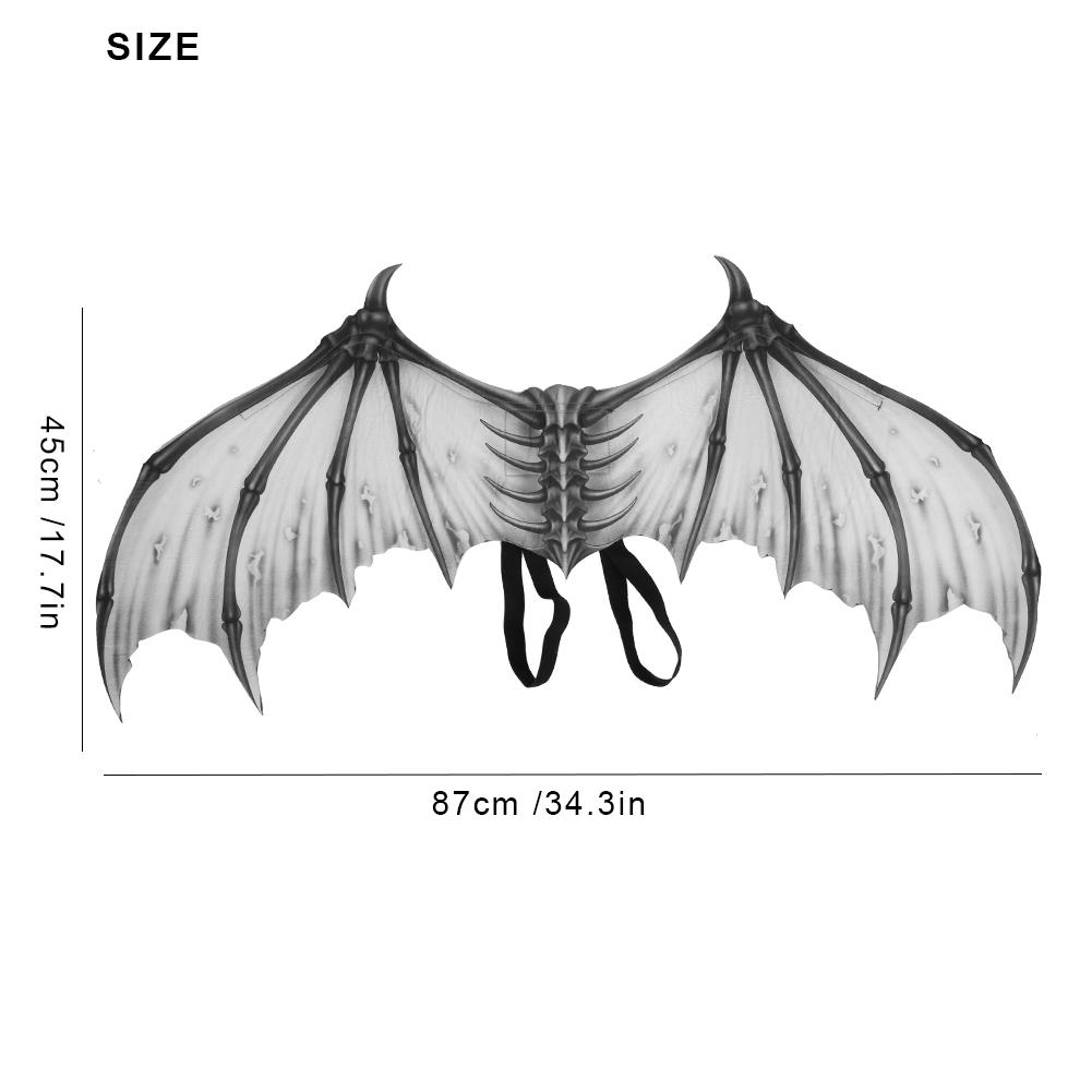 Halloween Wing Folding Party Costume Prop Cosplay Accessory for Children Kid Gift