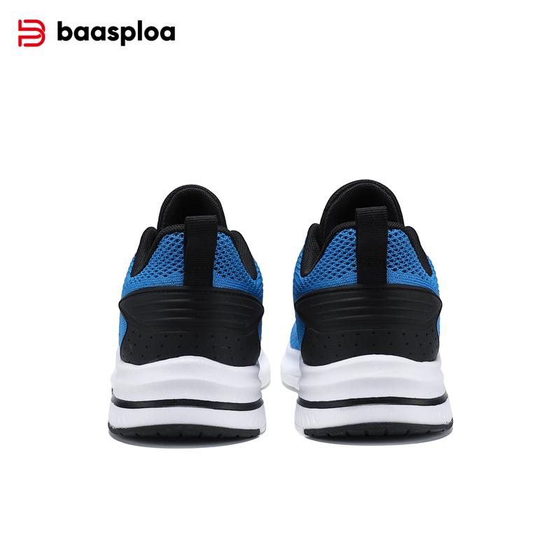Baasploa Men Running Shoes Lightweight Breathable Tennis Shoes Sports Shoes Casual Fashion Men Walking Shoes Non-slip Sneakers