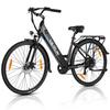 VARUN S700-2: 500W frisst Hügel. 48V10.4Ah lädt schnell. 27,5"-Reifen haben einen starken Grip. 7-Gang, 150 kg