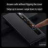 Honor Magic V6 Flip Case: Magnetic, Shockproof, Fiber Texture Business Protective Cover