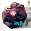 1pc "Jujutsu Kaisen" Outdoor Umbrella - Automatic Opening/Closing, Portable 3-Fold Design with 8-Rib Iron Frame - Perfect Gift for Fans, Travelers, Da