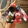 Wangwang Starry Sky Bulldog Keychain French Doo Dog Pendant Personalized Bag Key Chain Couple High-End Gifts