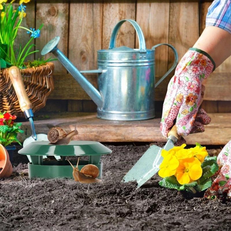 1-5 buc Protector Legume Grădină Fermă Ecologic Limax Casă Dăunători Melc Capcană Bere Reutilizabilă Stație Momeală Control Dăunători Unelte