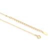 S925 Sterling Silver Gold Plated Collarbone Chain Round Beads Snake Bone Box Twisted Flower Chain Necklace Fashion Jewelry