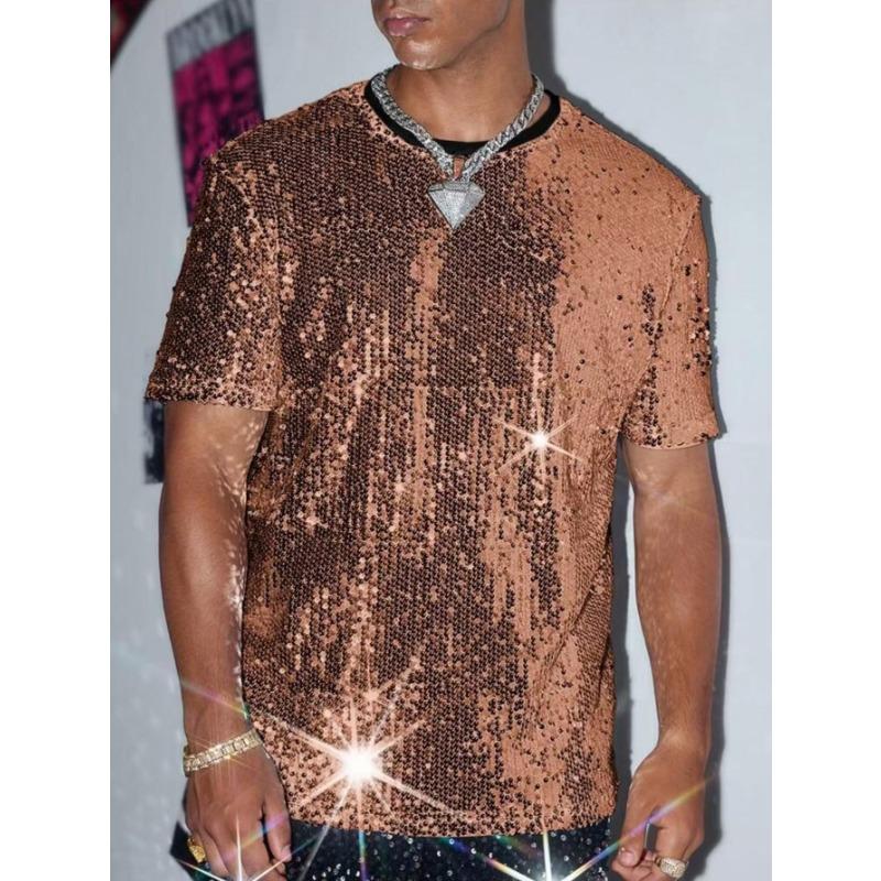 Men S Summer Singer Performance Short Sleeve T Shirt