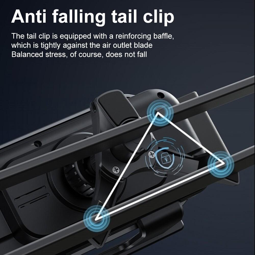 Auto Wireless Car Charger Holder For Samsung Z Fold 6 S24 Fast Charging Mount