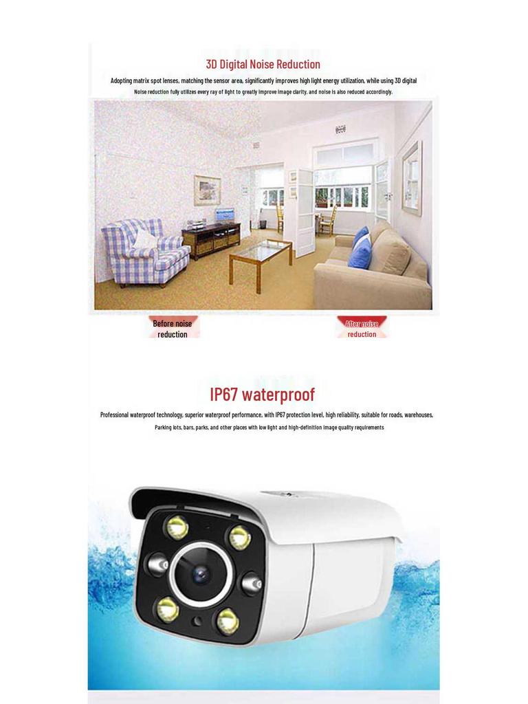 8MP Outdoor PoE Surveillance Camera with Sensor Light, Recorder, and Mobile Connectivity for Home Use