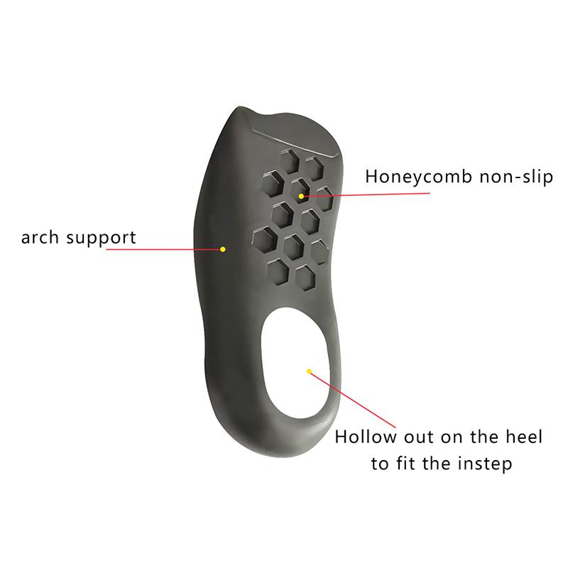 1 Paar orthopädische Plattfuß-Einlegesohlen, Fußgewölbeunterstützung, O-förmige Beinkorrektur