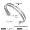 Yori Fashion Stainless Steel Bracelet Bangle for Women Rust Proof Personalized Charm Wrist Jewellery New Gift 2026