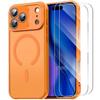 Protective Case - BOOLING - for iPhone 17 Pro - Shockproof - Camera Protection - 2 Tempered Glass