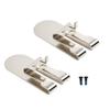 Silver Belt Clip Belt Clip Drywall Belt Clip Silver DCF620 Screwgun Brand New Carrying Tool Drywall Electric Drill