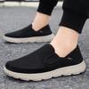 Shoes Men's summer large-size casual shoes New versatile men's shoes Old Beijing cloth shoes Lazy one-pedal dad shoes