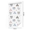 Indian Animals Wallpaper for Living Room and Bedroom 50x1000