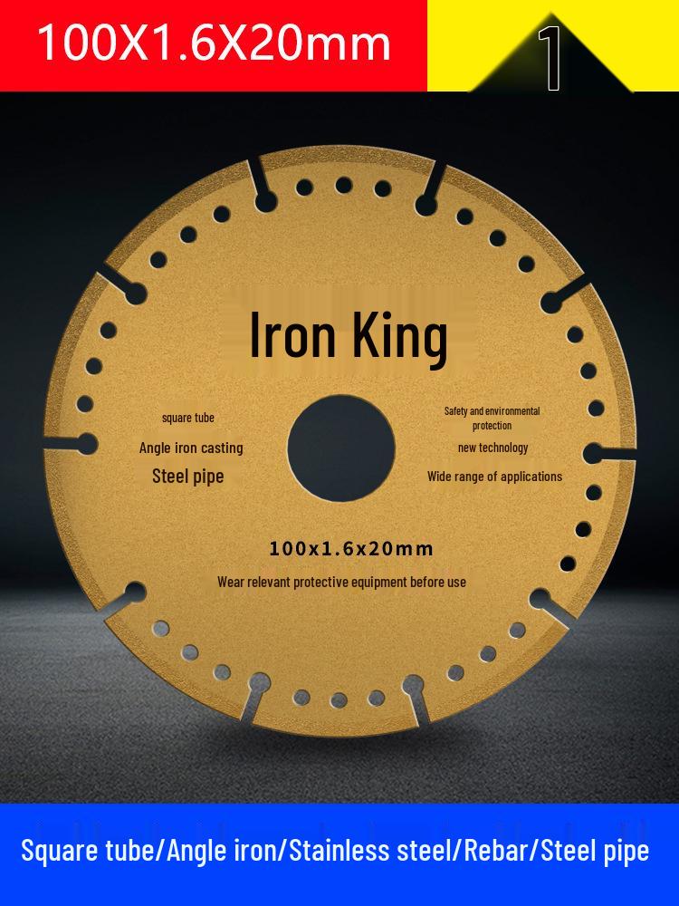 Stainless Steel Angle Grinder Cutting Disc - Resin Metal Grinding Wheel for Rail and Iron Cutting