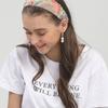 LALA Imported Ethnic Hairband P-IVORY/JAC