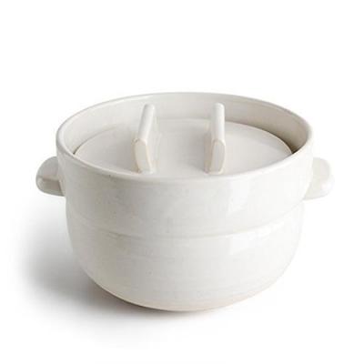 Kamoshika Tool Shop Rice Cooker Pot (1 Serving) White