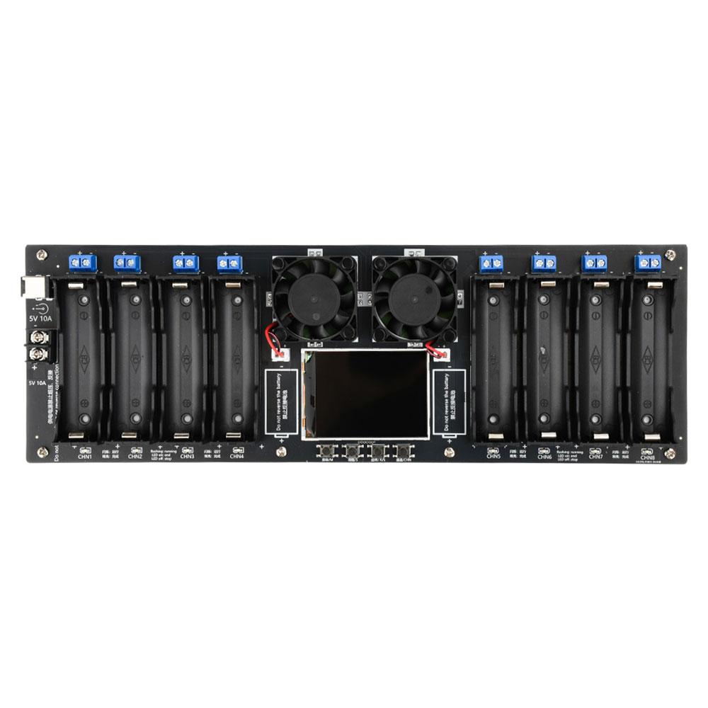 18650 Lithium Battery Capacity Tester Type-C Automatic Internal Resistance 2/4/8Channel Digital Battery Power Detector Module