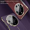 Phone Case for Huawei Mate 60 50 Pro  Electroplating Leather Camera Protective Hard Cover for Huawei Mate 40 30 Pro Case