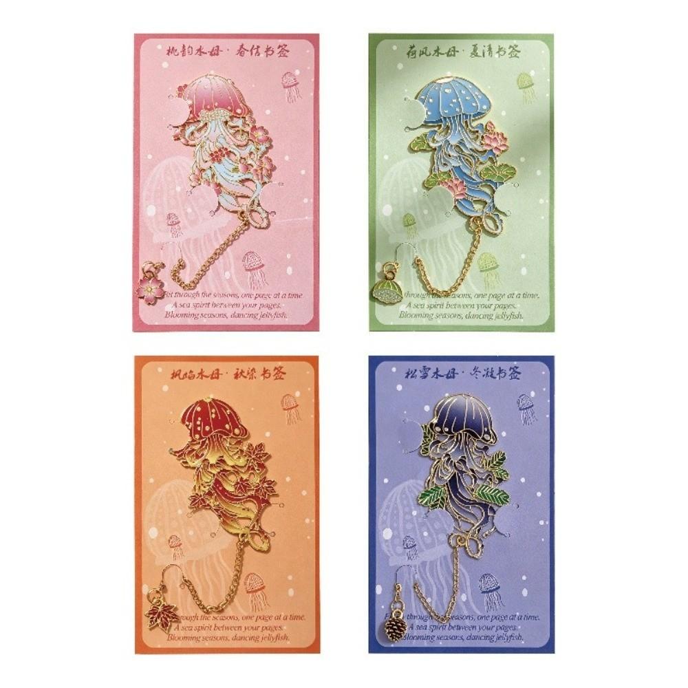 Hollow Page Clips Floral Pendant Reading Bookmarks exquisite Reading Markers Graduation Birthday