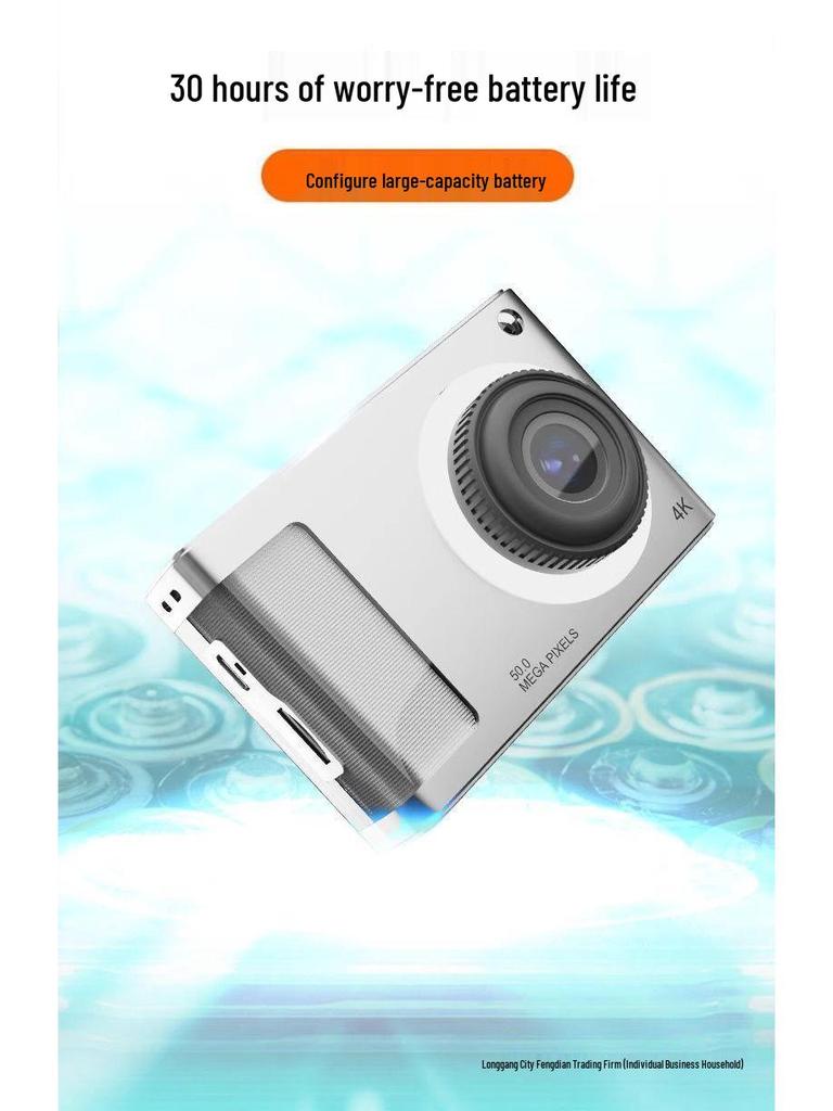 Retro Cute Dual-Camera Student Selfie CCD Digital Camera - Portable Campus Gift