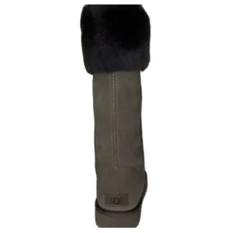 UGG Suhenny Tall Warm Comfortable Versatile Knee-High Snow Boots Women boots Dark-Brown 1153513-CHO