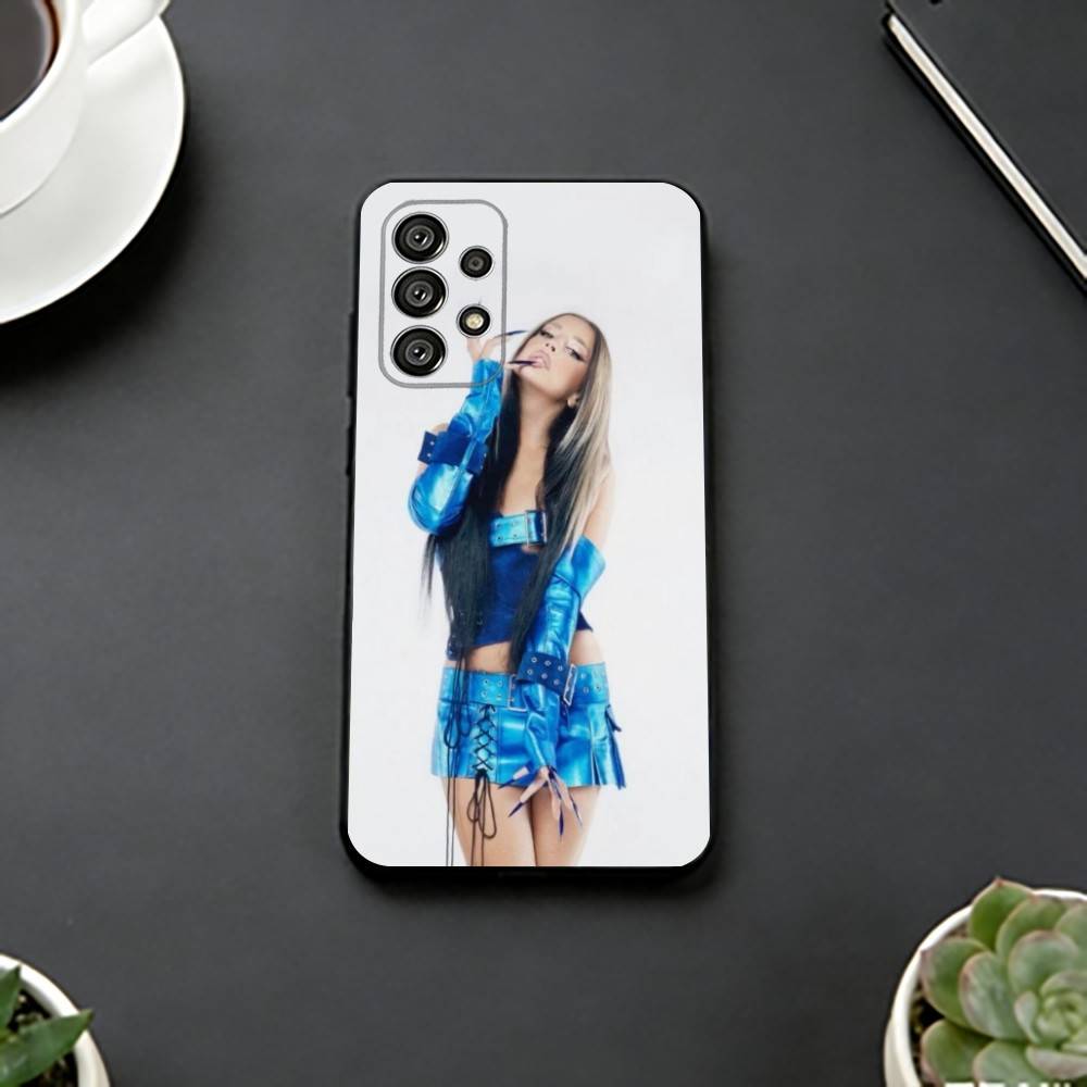 Cute Lola S-Singer Indigos Phone Case For Samsung S25,S24,S21,S22,S23,S30,Ultra,S20,Plus,Fe,Lite,Note,10,Black Cover Samsung S30Ultra5G