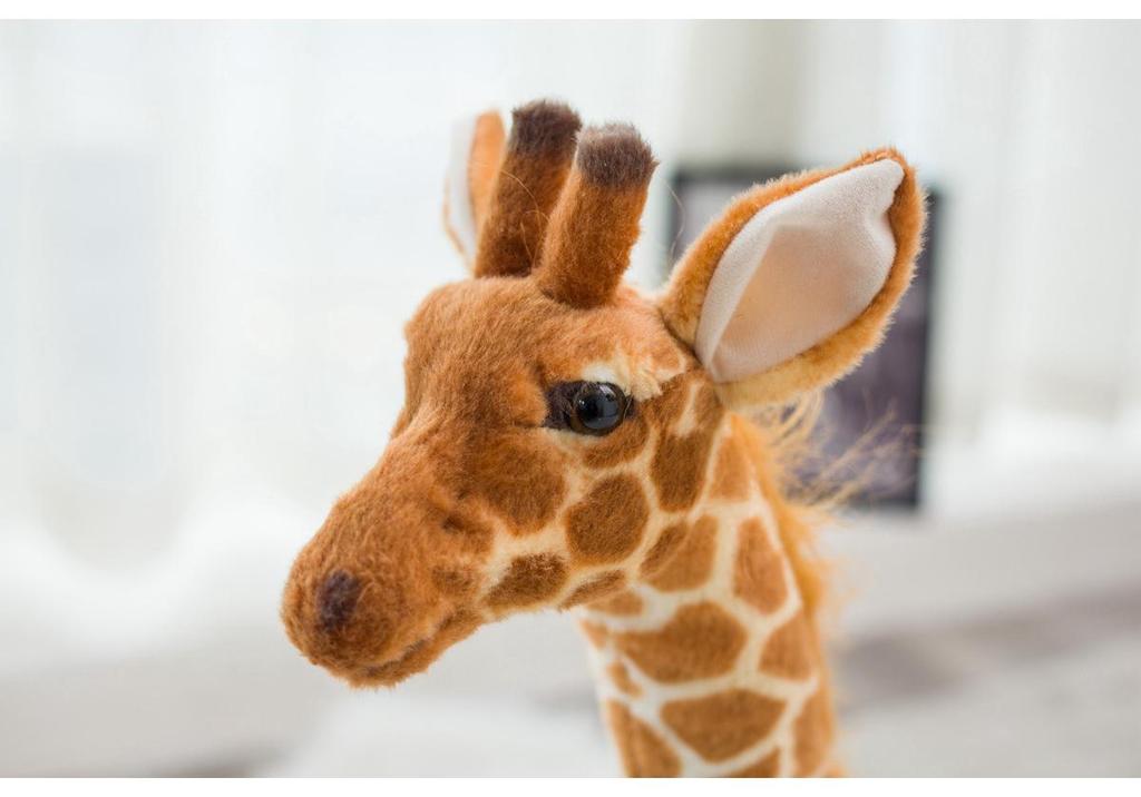 Creative Cartoon Giraffe & Deer Plush Toy Simulation Doll