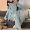 Women's Spring and Autumn Monthly Clothing Maternity Nursing Set Postpartum Comfortable Homewear