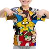 Camiseta de Verano para Niños Mikecrack Niños y Niñas Camiseta de Anime Camiseta de Dibujos Animados Compadretes Tops Camiseta de Adolescentes Camisetas para Niños Camisetas
