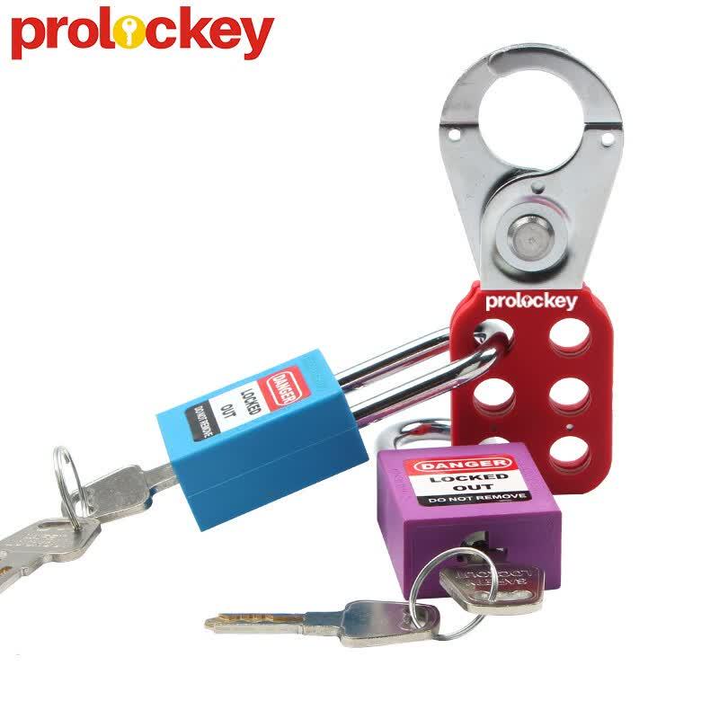 Prolockey 6-Hole Steel Safety Lockout Hasp