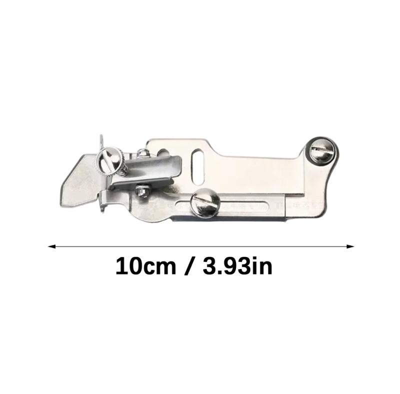 Edelstahl-Saumassistent mit Kantenführung Haushalts-Nähzubehör für Professionelle Nähmaschinenprojekte