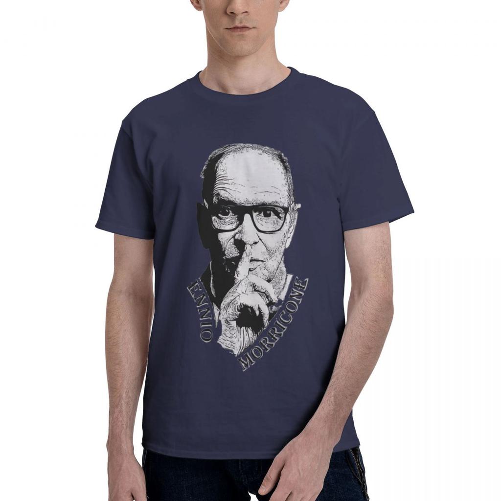 Ennio Morricone Movie Music Composer 100 Cotton Casual Breathable Confortable Man Designer Clothes Men Mens Shirt