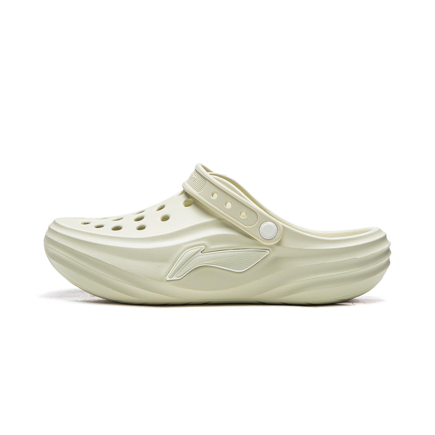 Li Ning Сода Удобные Легкие Стильные Дышащие Сухие Толстая Подошва Увеличение Роста Износостойкие Нескользящие Амортизирующие Сабо AGUW005-1 46 3890₽