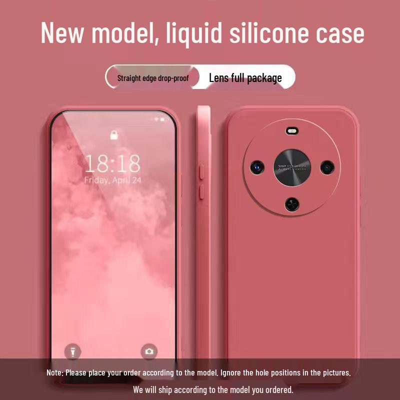 Huawei Enjoy 70x Simple Solid Color Anti-drop Full Coverage Soft Phone Case