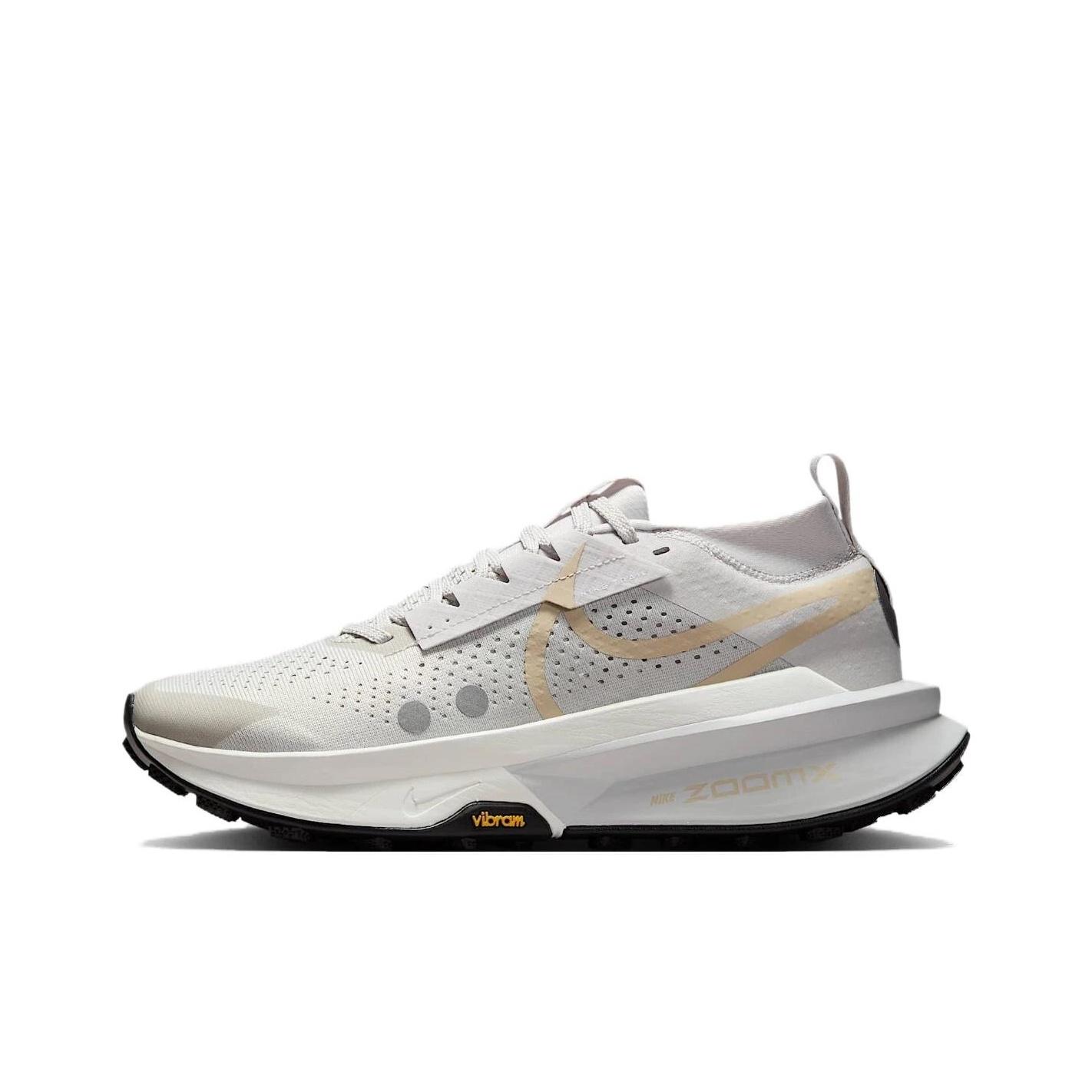 

Nike Wmns Zegama 2 Vast Grey Summit White Black Sanddrift Women s Trail Running Shoes FD5191-007 EU 35.5
