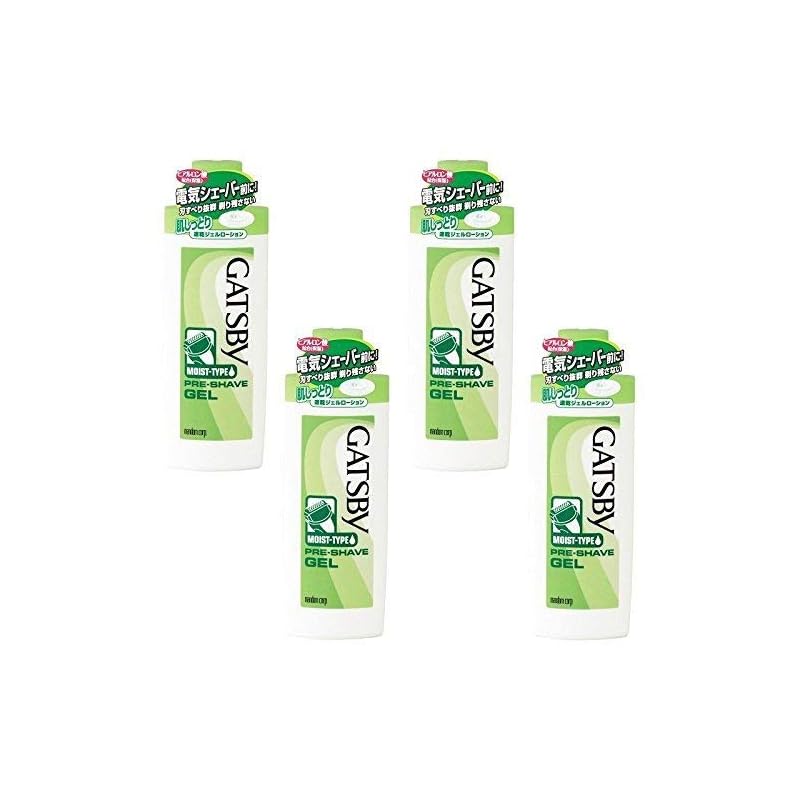

MANDOM Gatsby Pre-Shave Gel 140ml (4 packs)