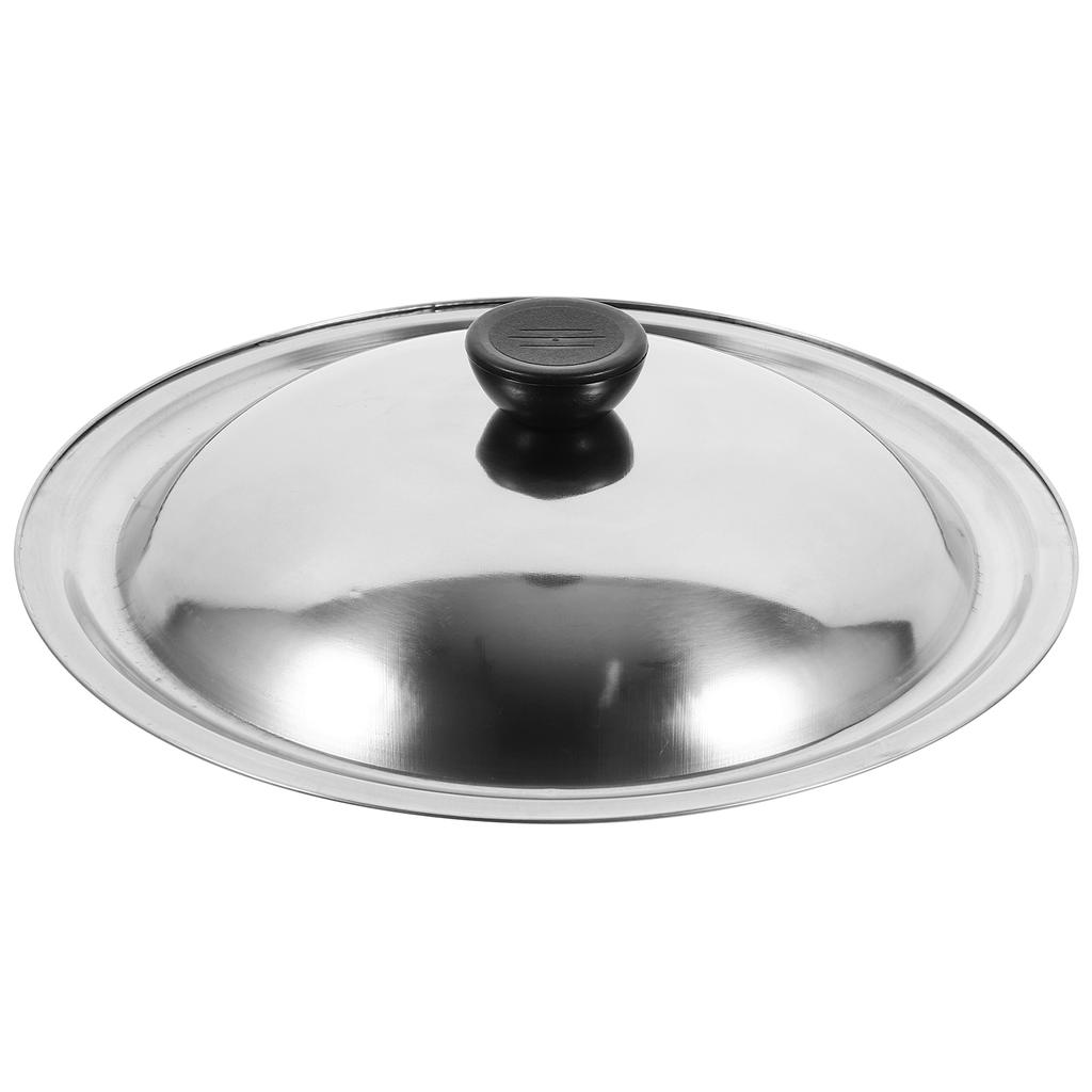 Nerūdijančio plieno puodo dangčio pakeitimas Puodo dangtis Universalus maisto gaminimui 24 cm (Tinka 22 22,5 cm vidinio skersmens puodams) Atsitiktinis stilius