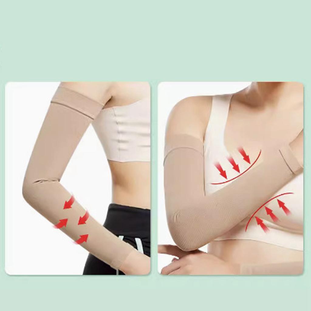 Arm Compression Sleeve High Elasticity Lightweight Breathable Upper Limb Arm Sleeve for Sports High Elasticity Arm Sleeve