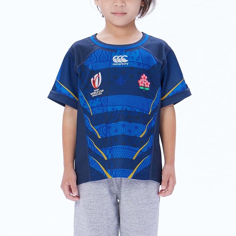 [Canterbury] JAPAN RWC2023 KIDS REPLICA ALT JERSEY Japan RWC2023 Kids Replica Alternate Jersey 29_Navy 120