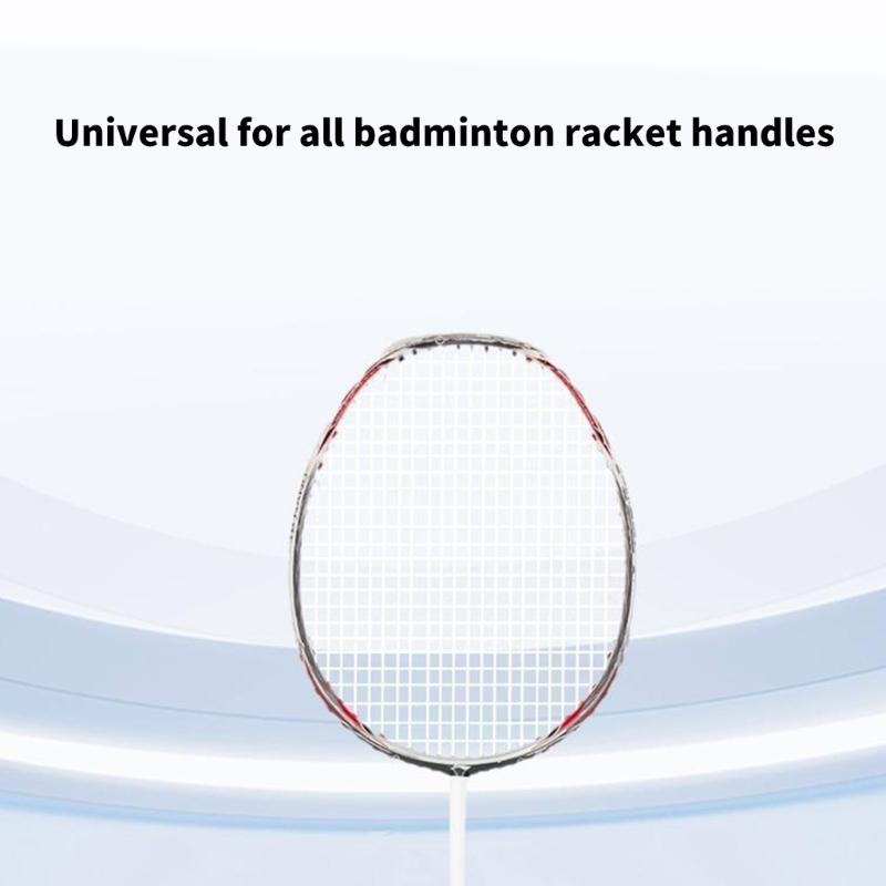 Badminton Racket Silicones Grip Shocked Absorption Handle Cover Reusables Sweat Absorbing Racket Handle Cover