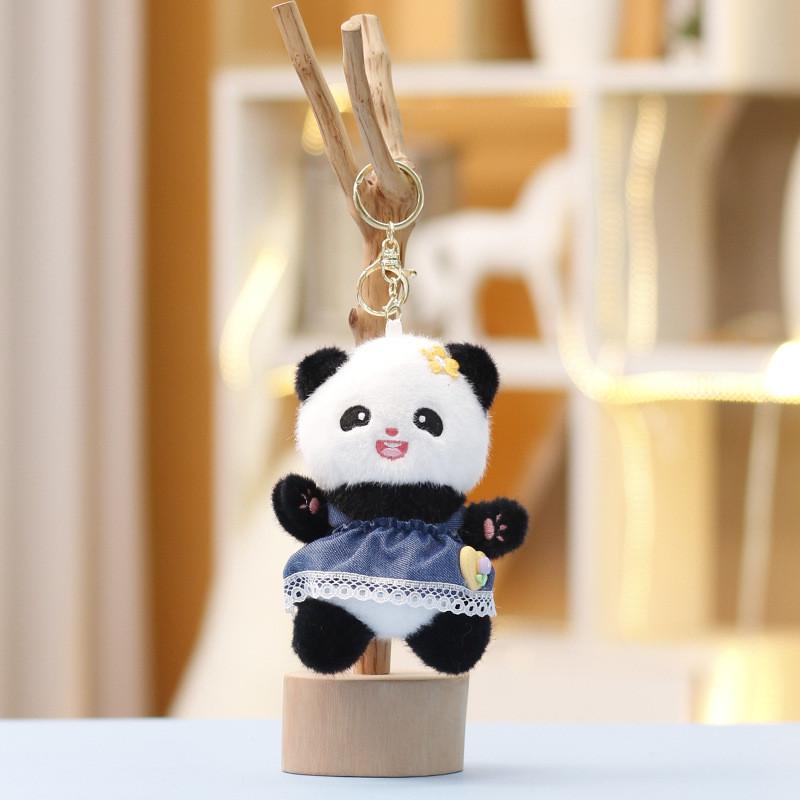 Plush Panda Toy With Soft Short Plush For Kids And Collectors